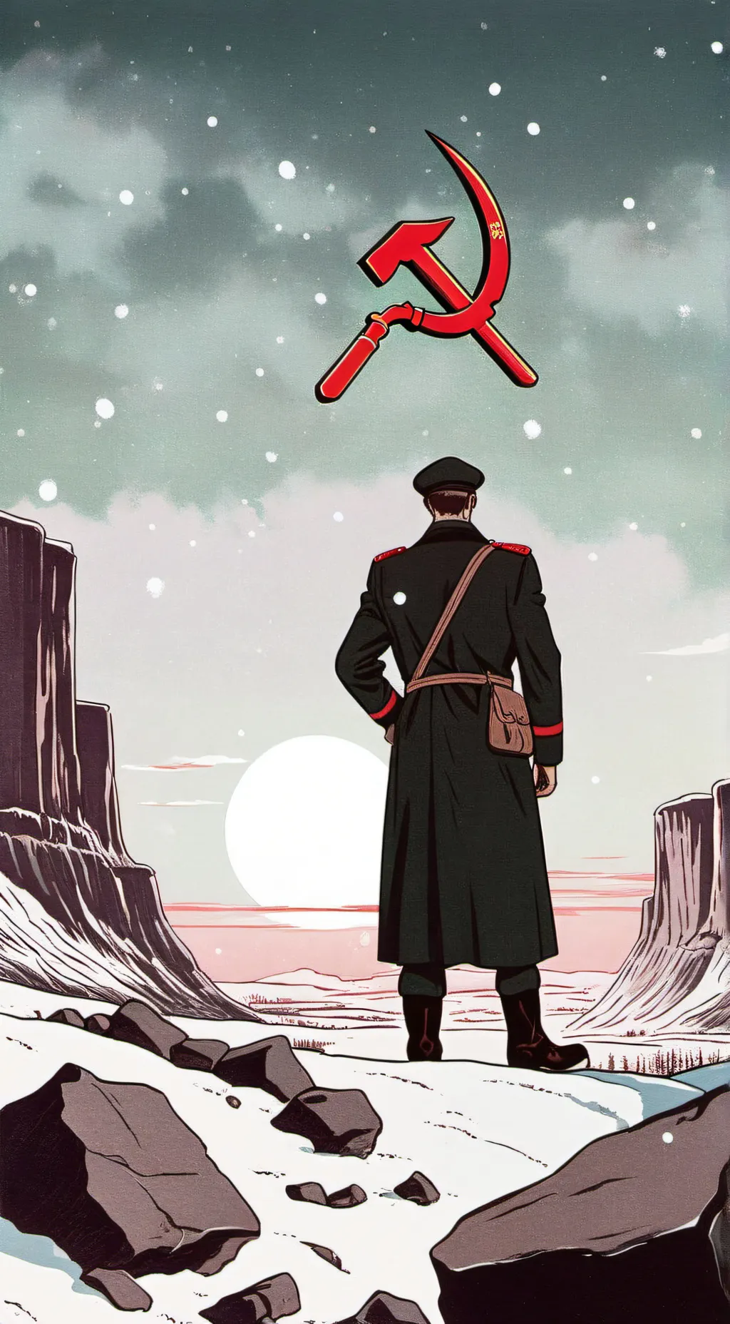 ai character: UNION SOVIÉTICA!!! background