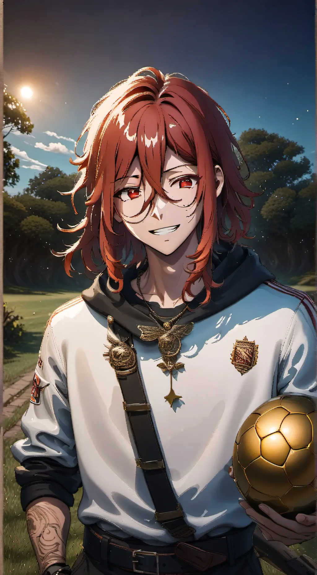 ai character: chigiri  background