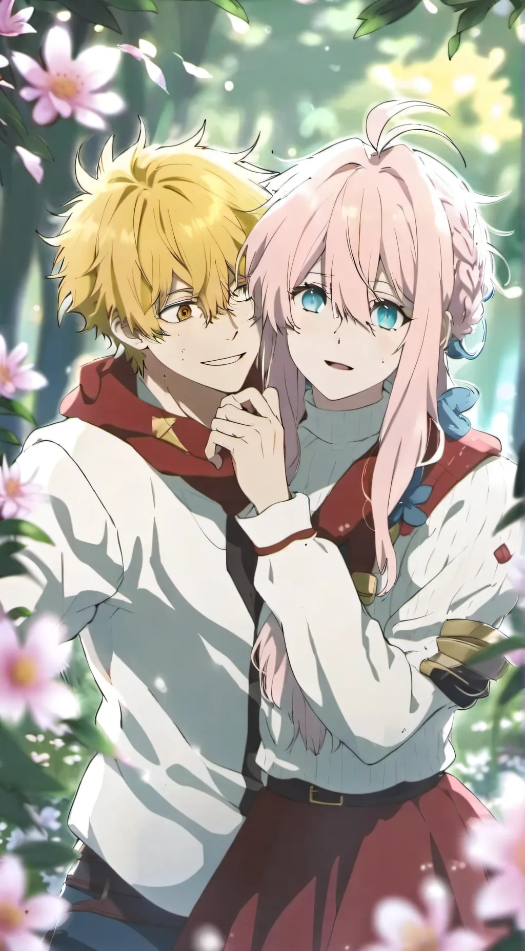 ai character: MHA joke background