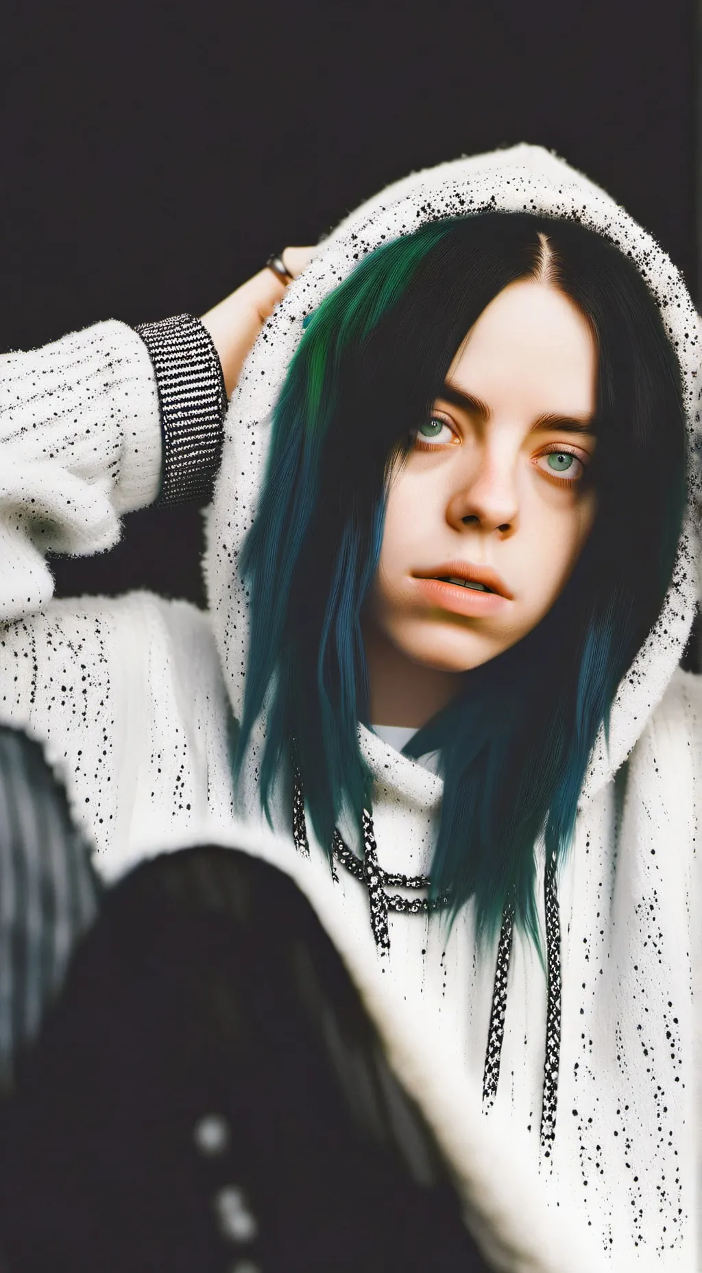 ai character: Billie Eilish background