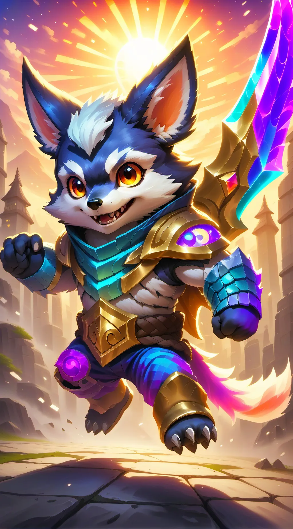 ai character: milo background