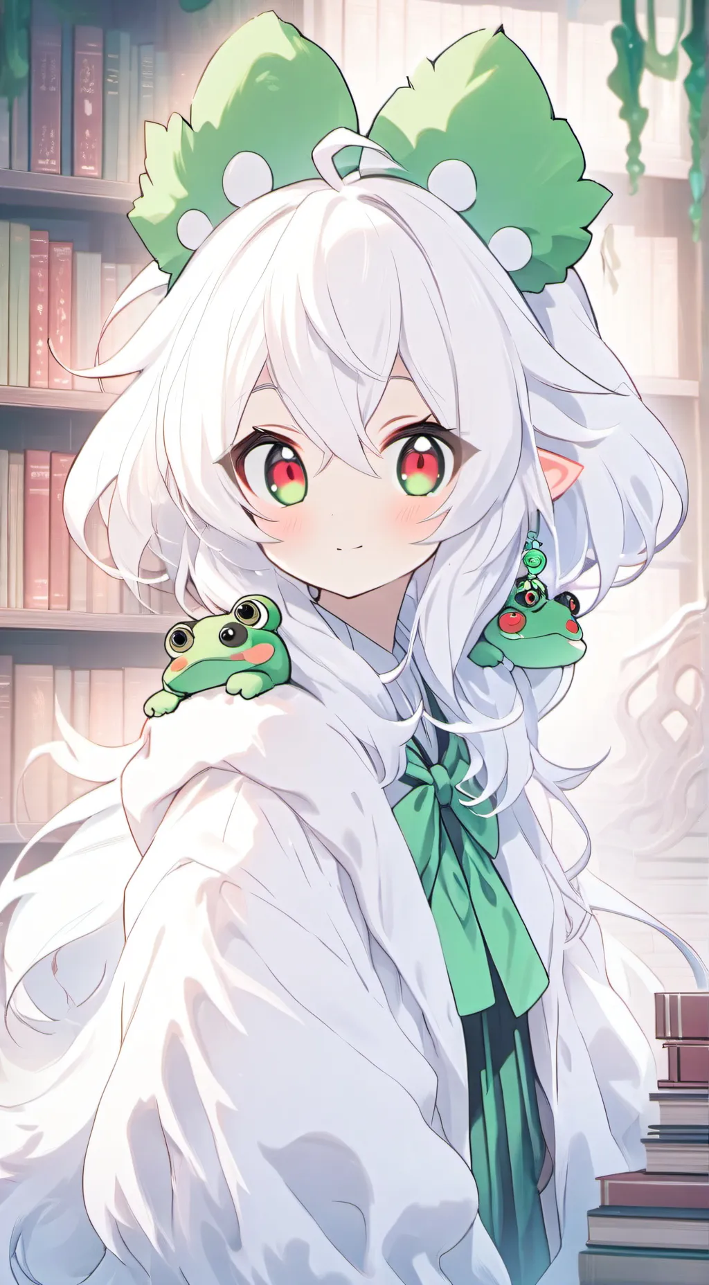 ai character: Amora Furry Spirit background