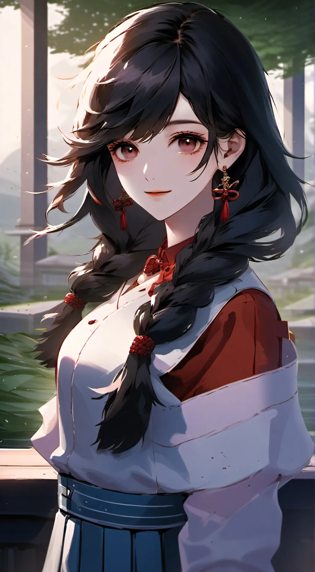 ai character: Yandere simulator  background