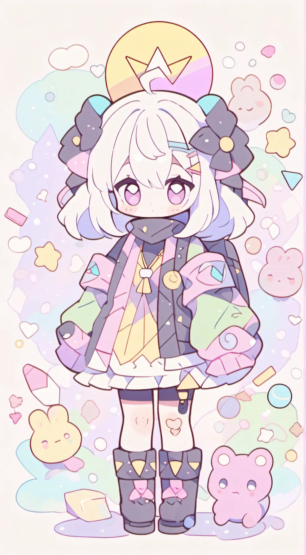 ai character: Lily background