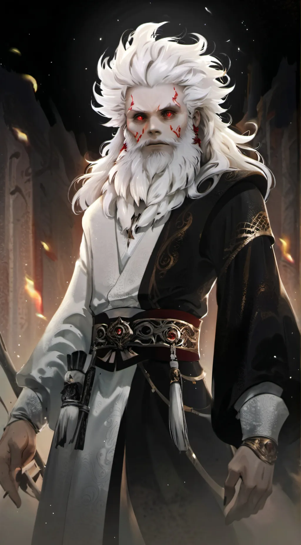 ai character: Дарому background