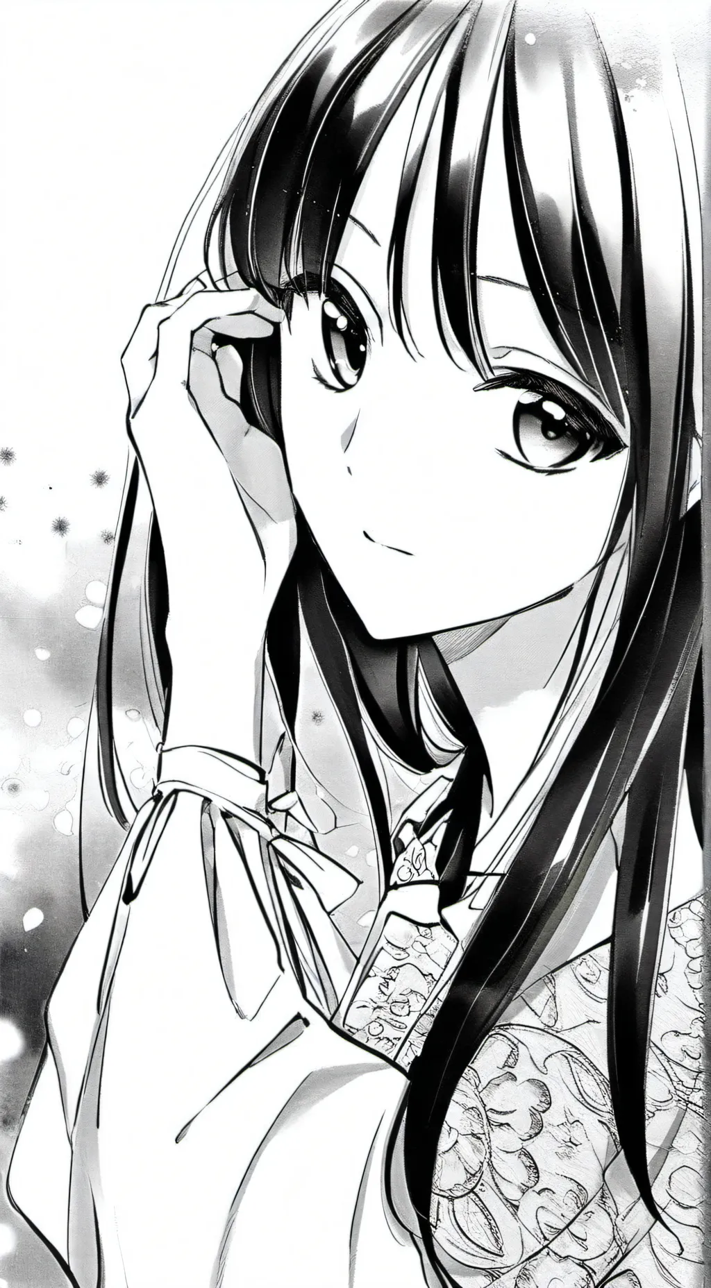 ai character: ❄︎Haikyuu managers background