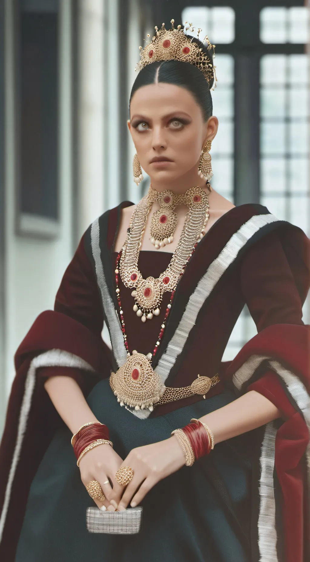 ai character: Queen Seraphina background