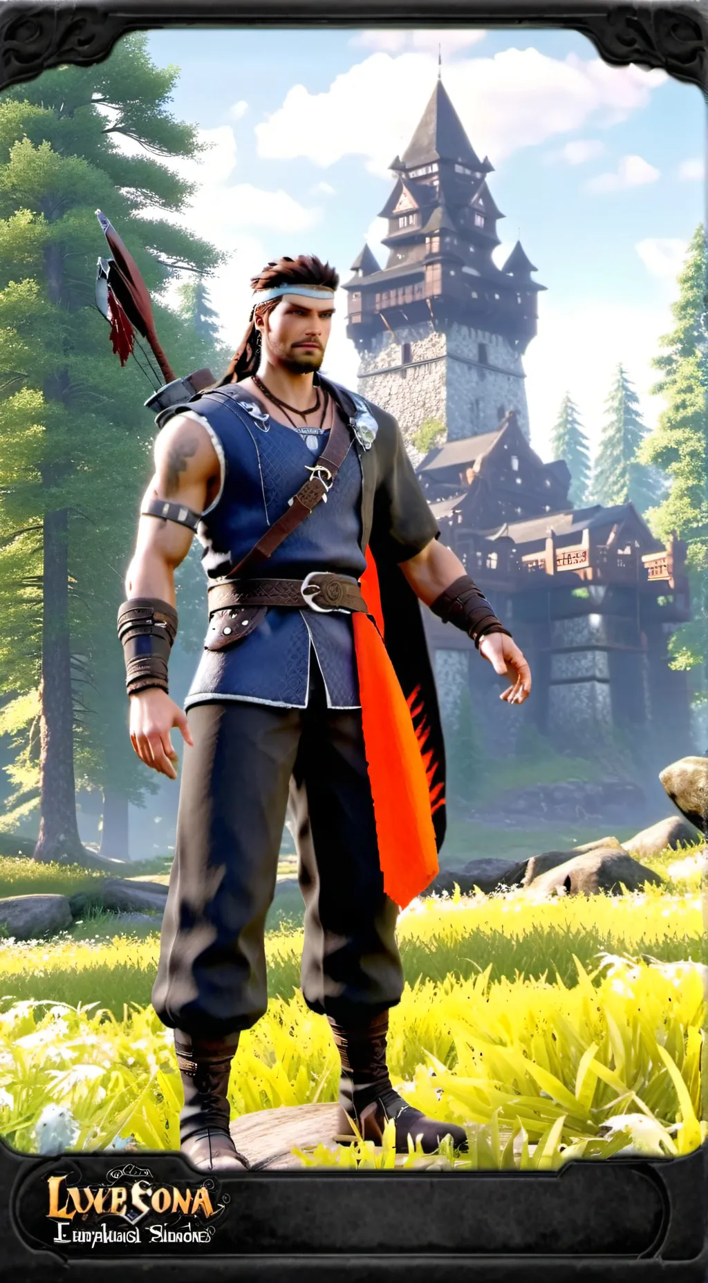 ai character: Goliat background