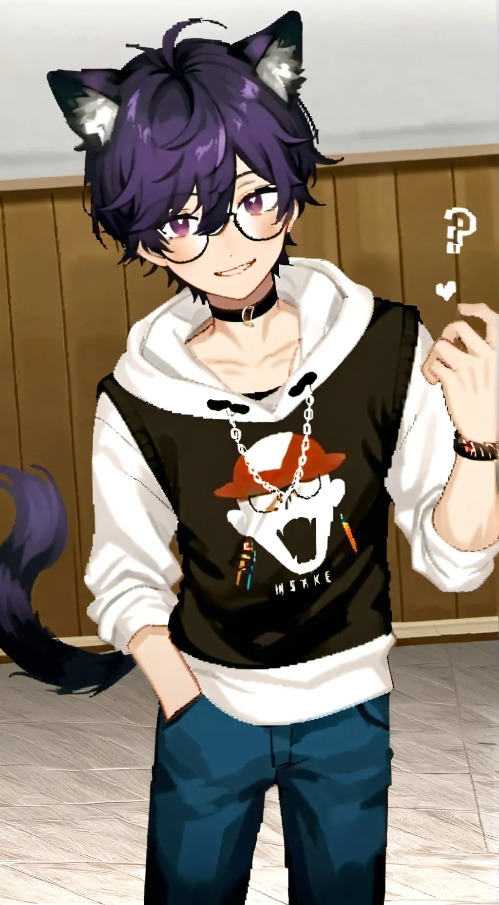 ai character: Shoto background