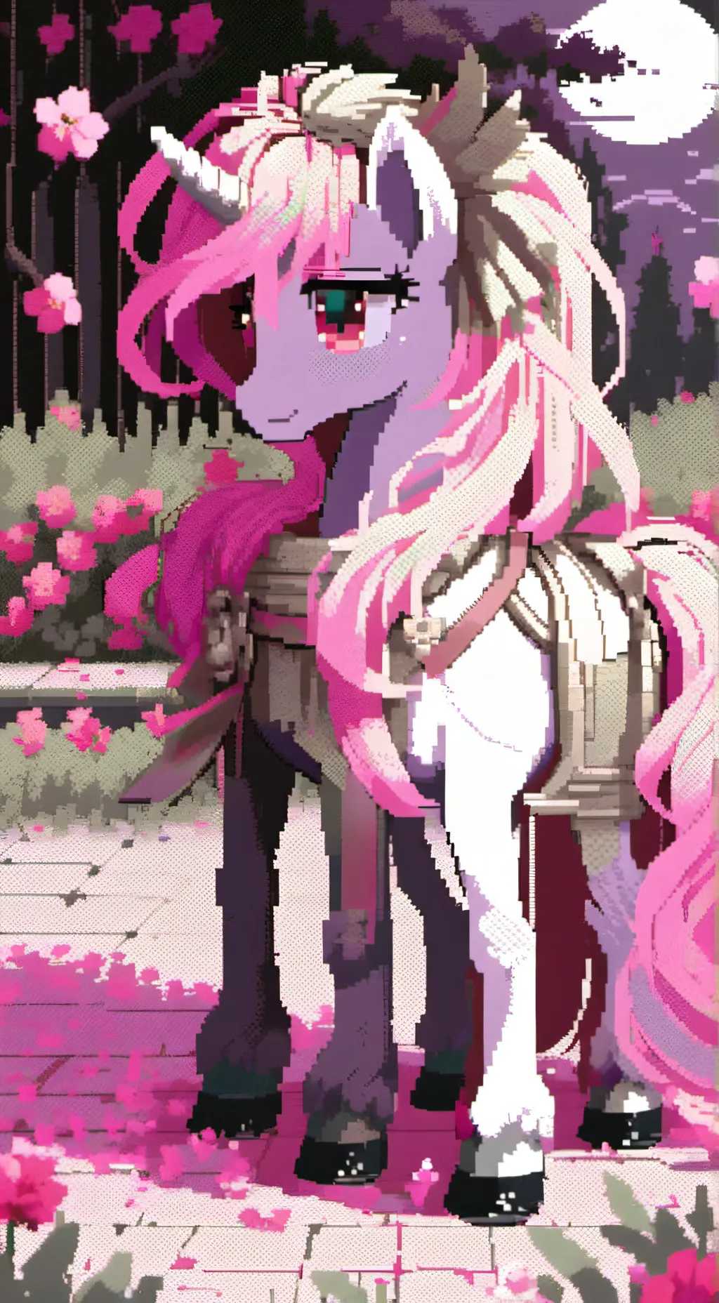ai character: Misunderstood Pony background