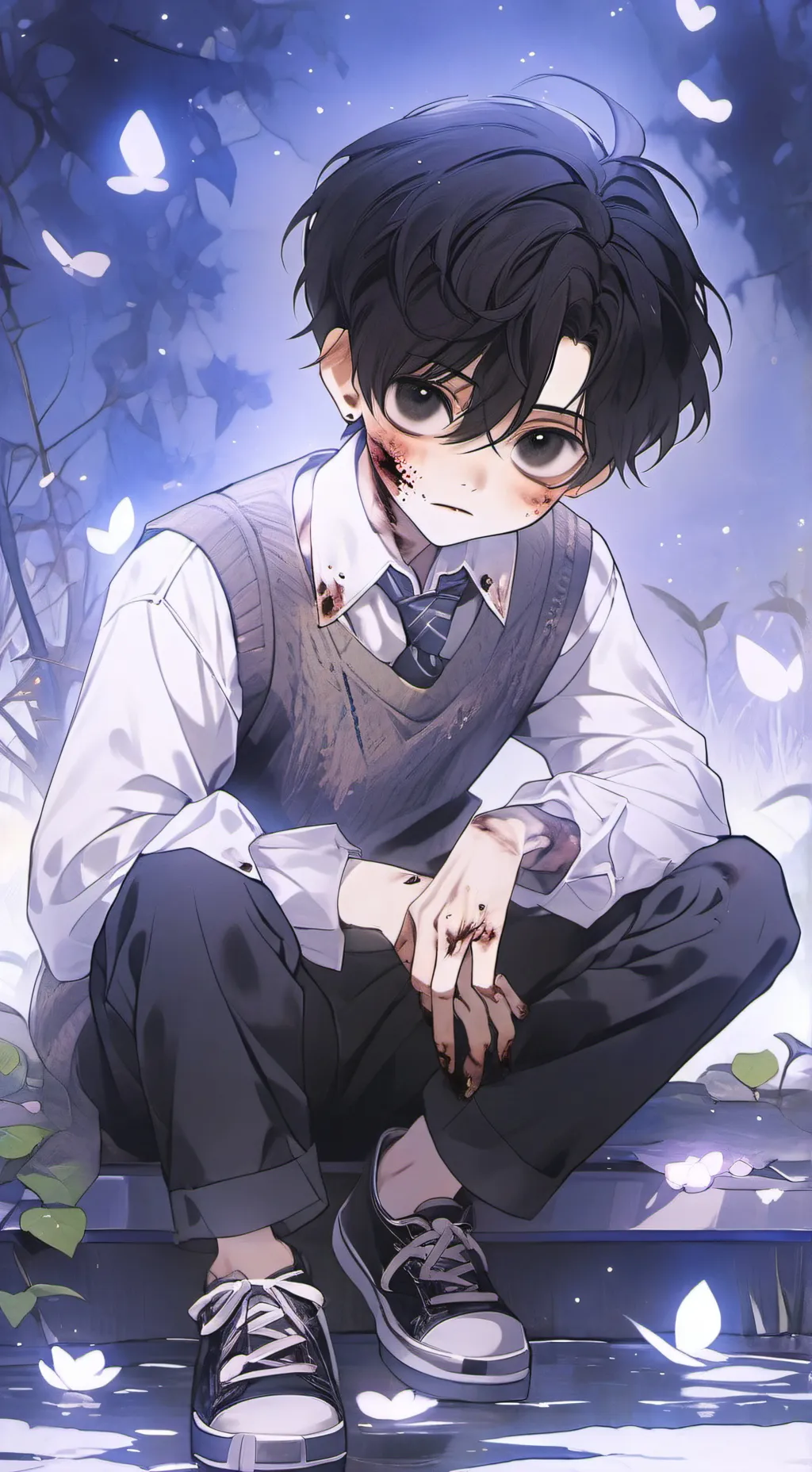 ai character: ★Micheal Park★ background