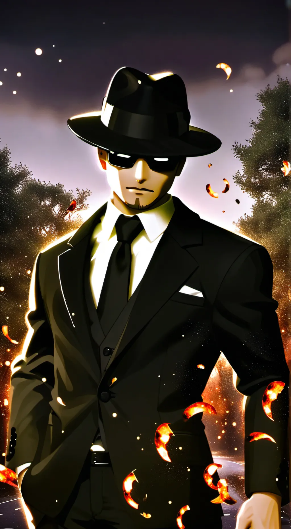 ai character: Mafioso  background