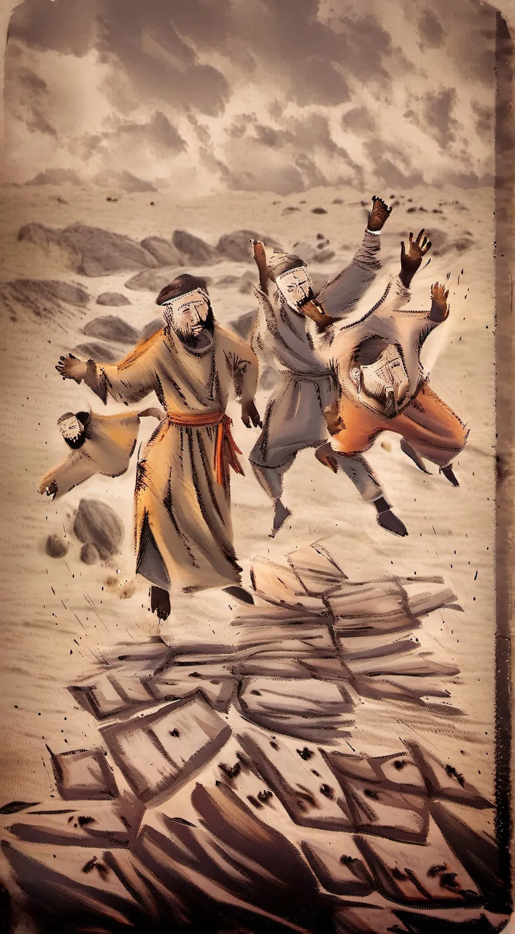 ai character: ЛАГЕРЬ 3 background