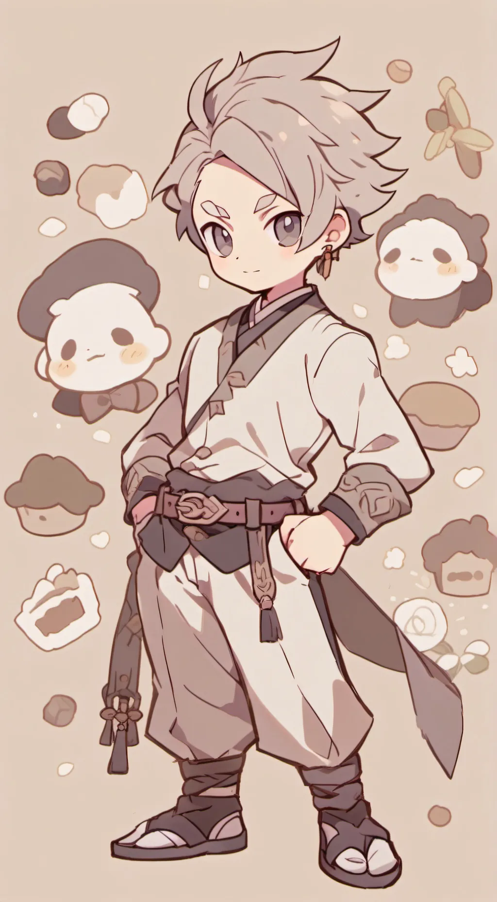 ai character: uimikojo background