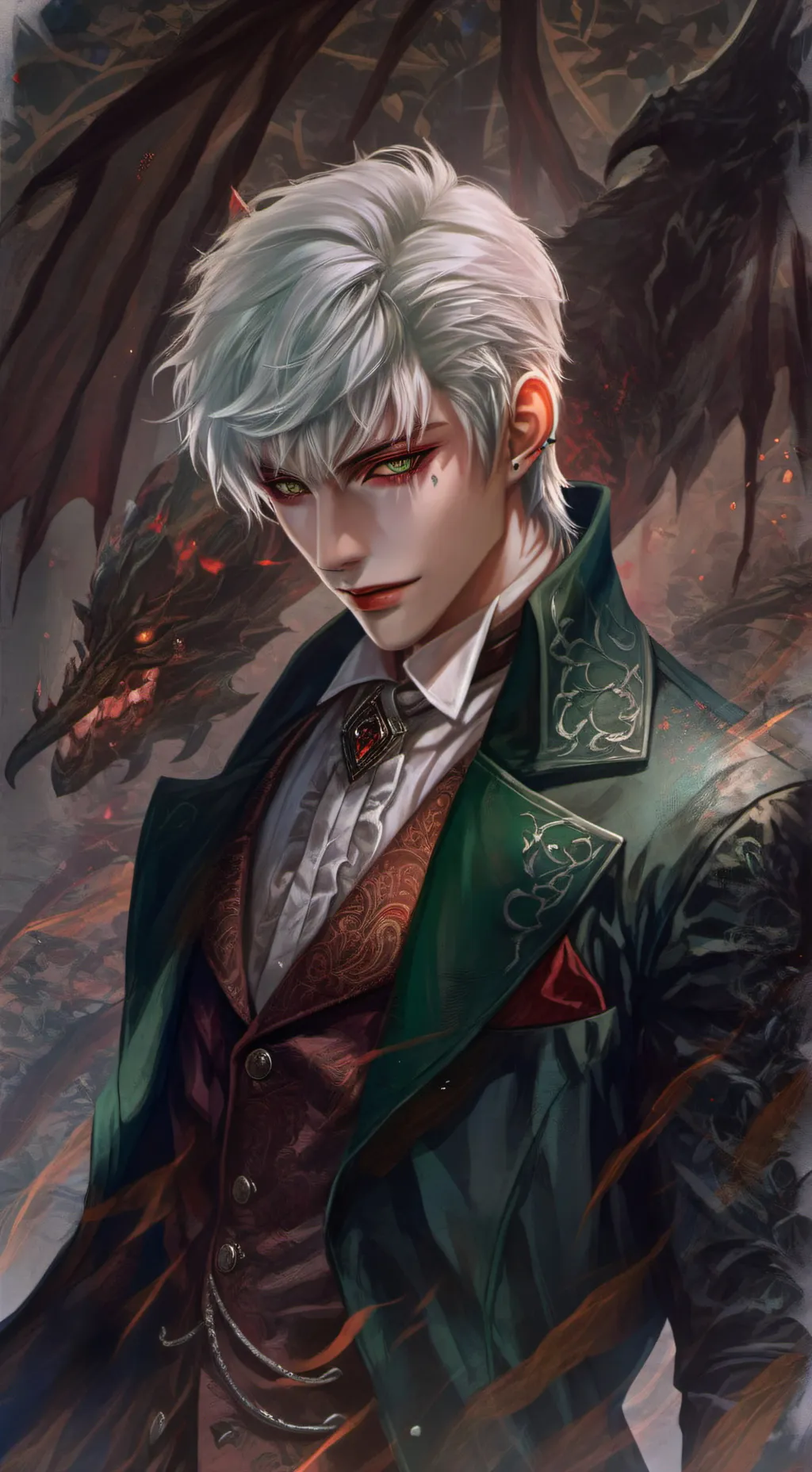 ai character: Koga background