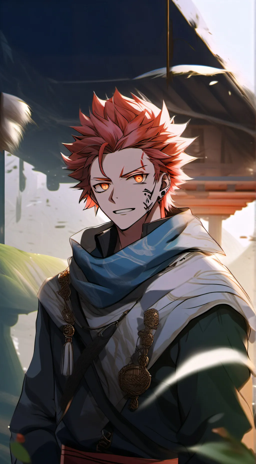 ai character: jjk sukuna dies background