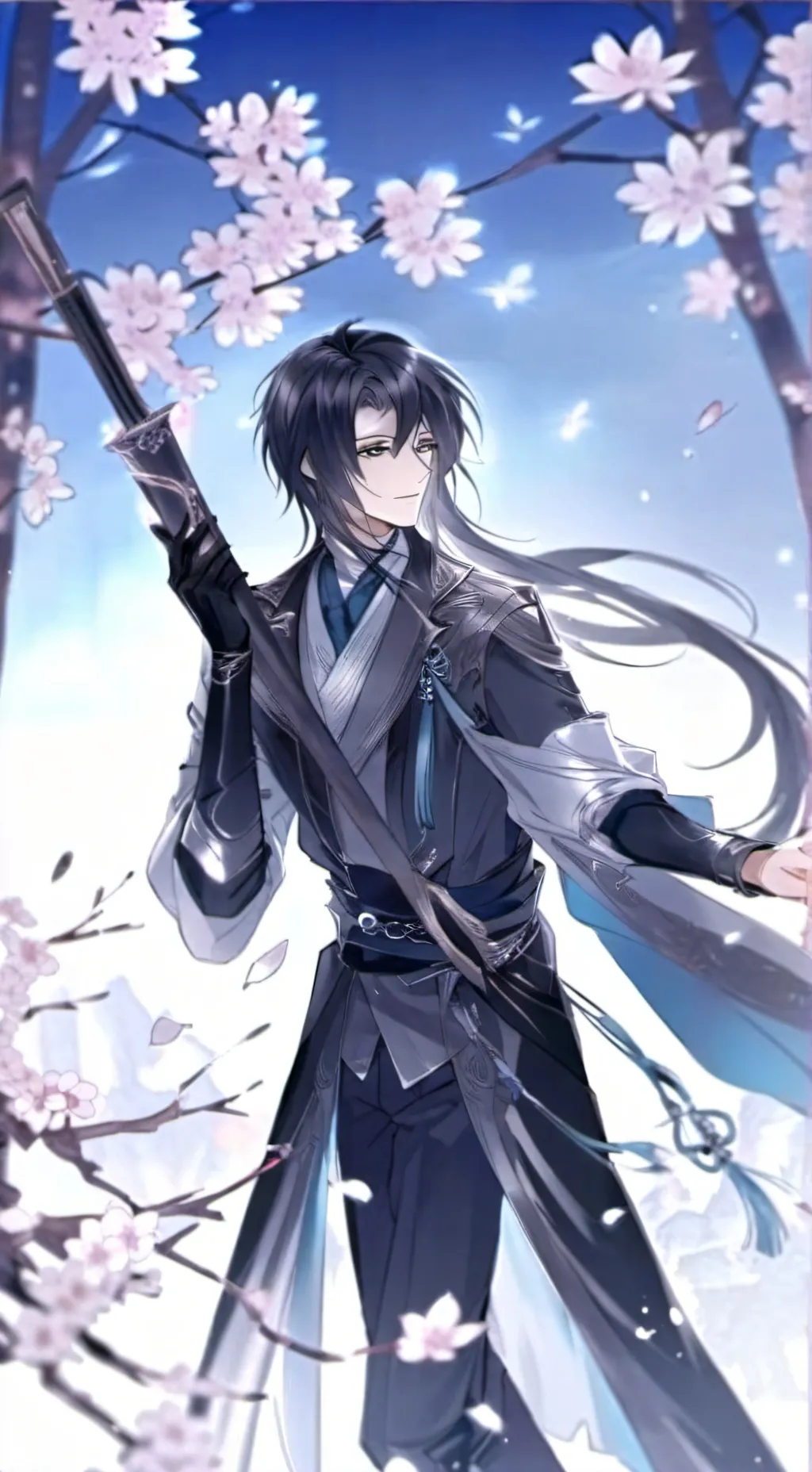 ai character: GIYUSHINO  background