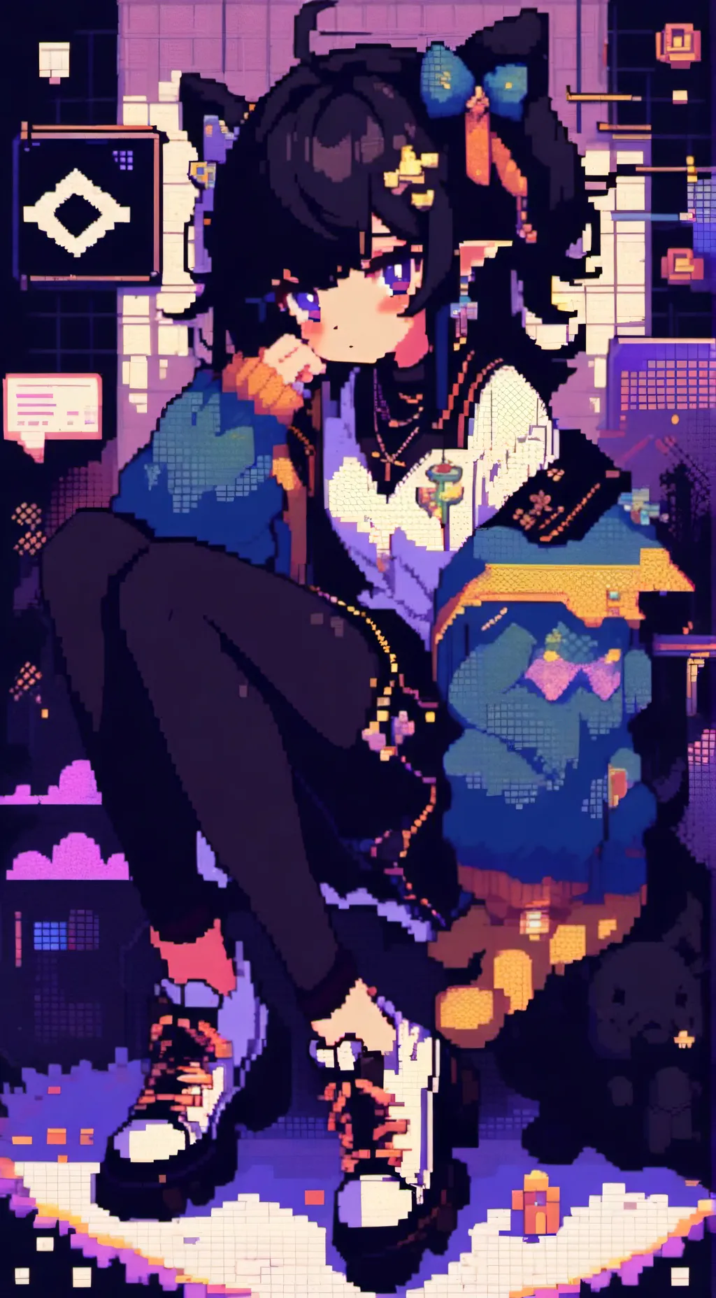 ai character: Misa kou Ichiki background