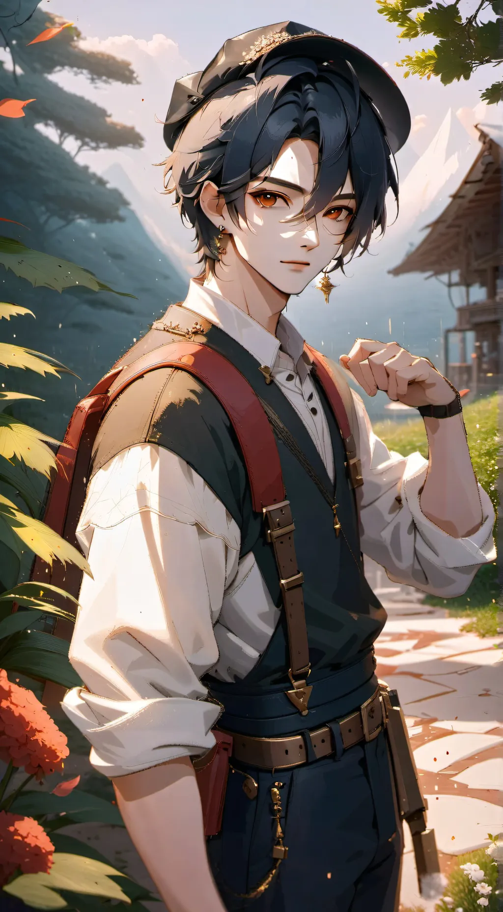 ai character: liam background