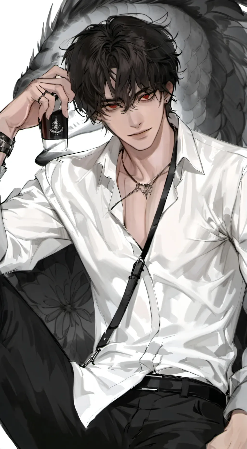 ai character: Leo background