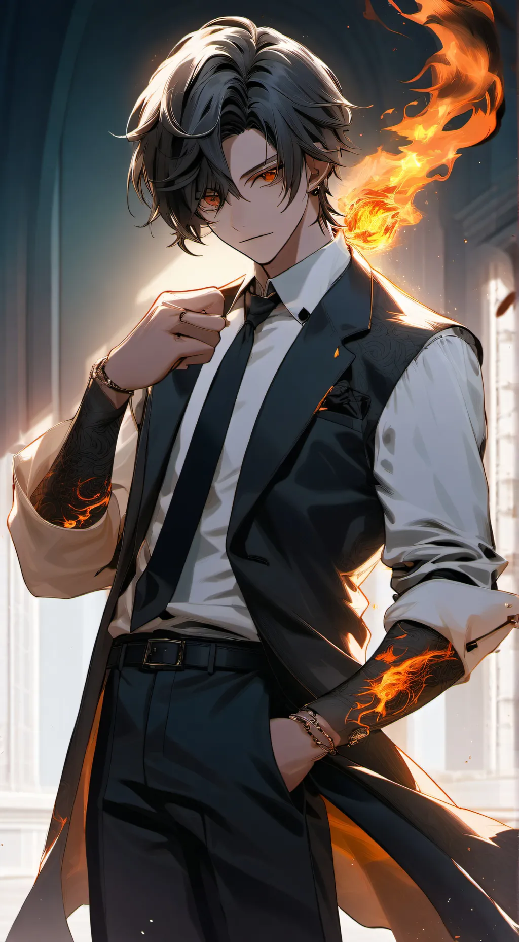 ai character: MHA x My OC 1 background