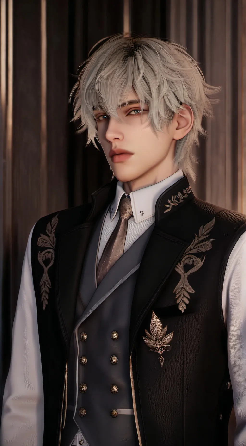 ai character: Damien Desmond background