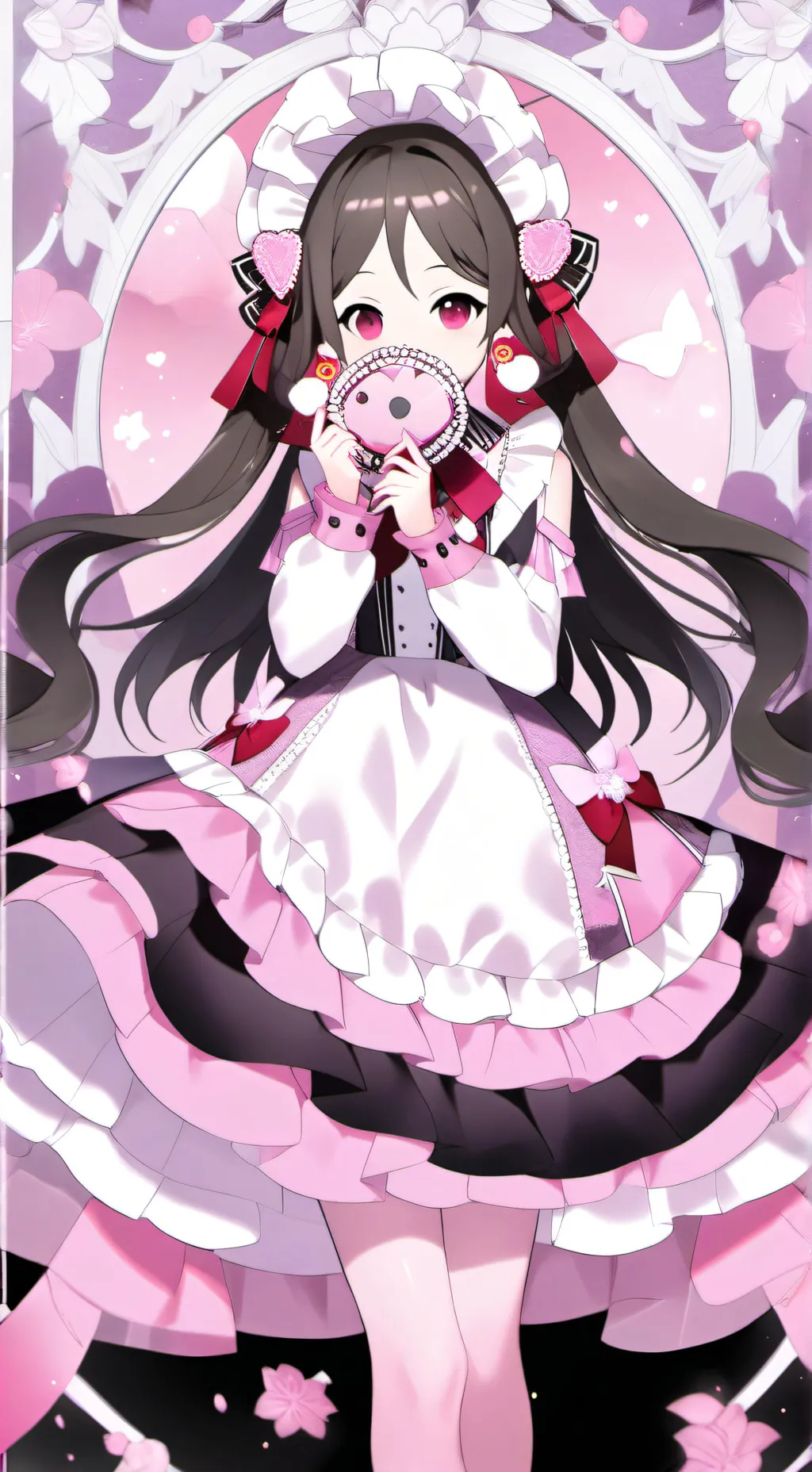 ai character: nezuko background