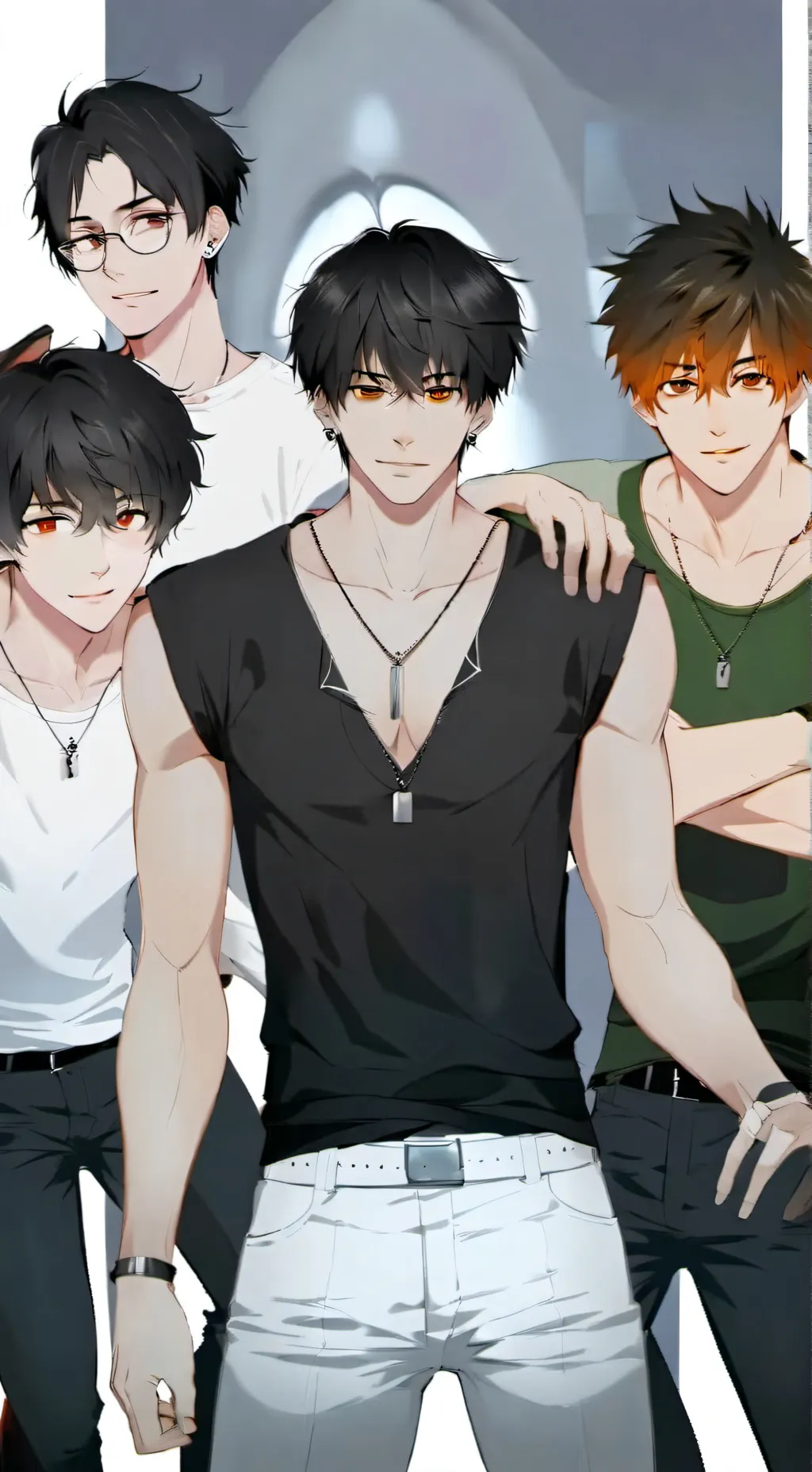 ai character: Four Brothers background