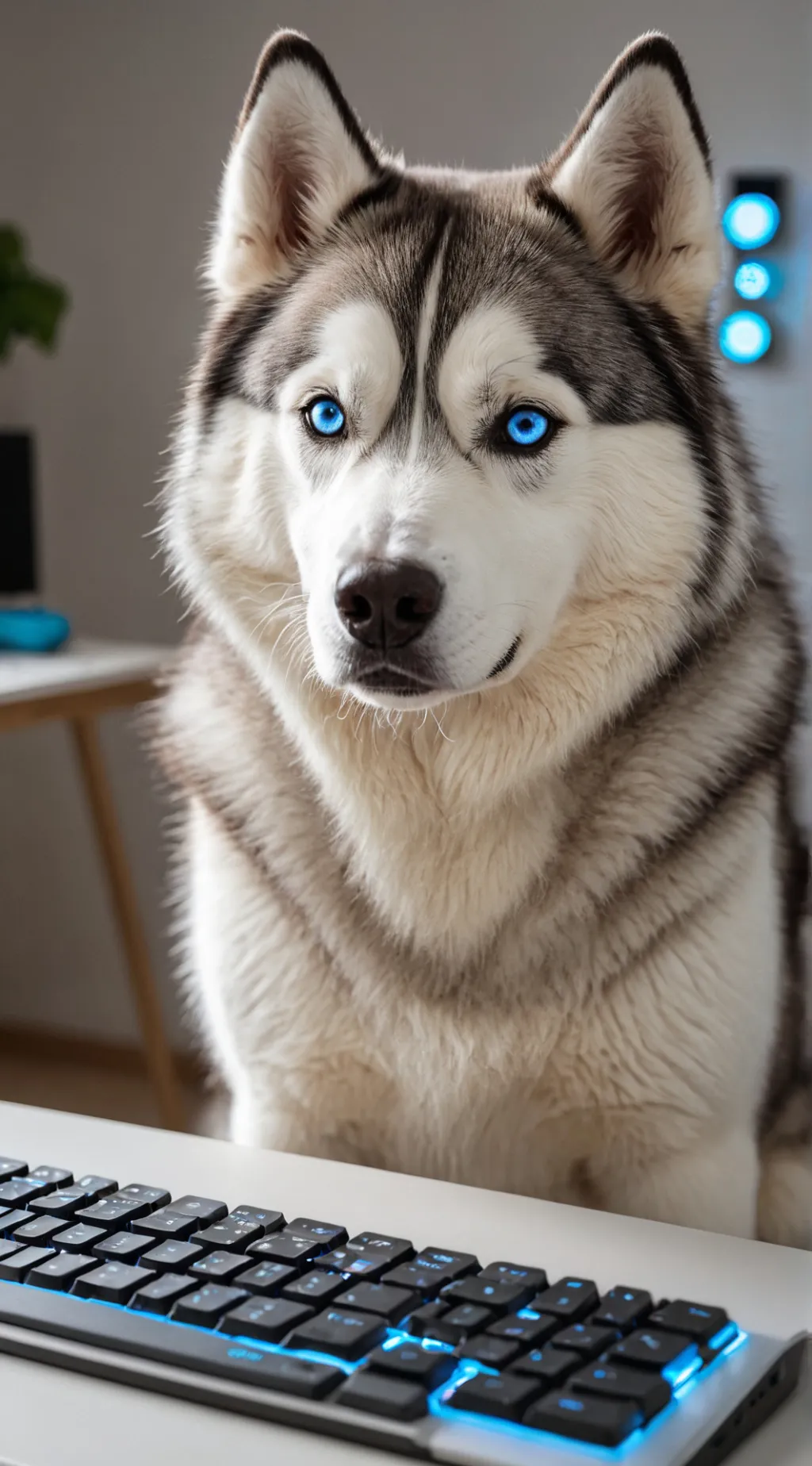 ai character: Byte background