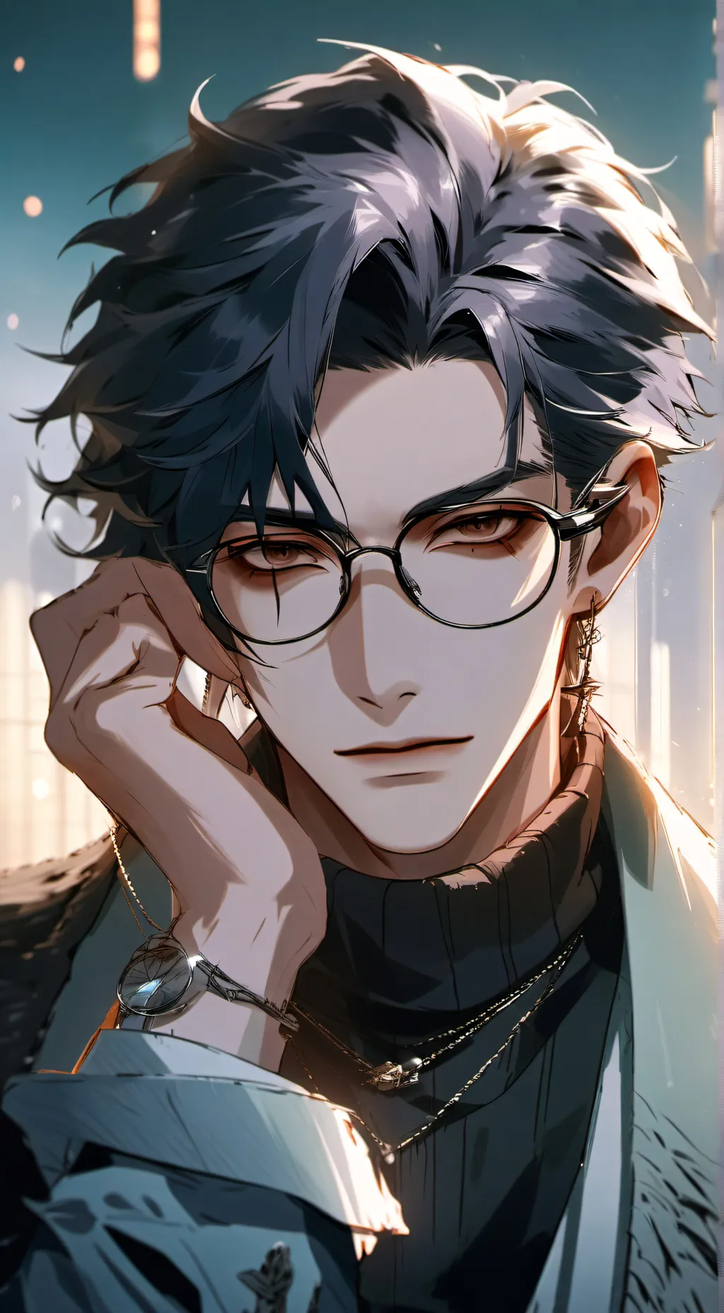 ai character: Leander background