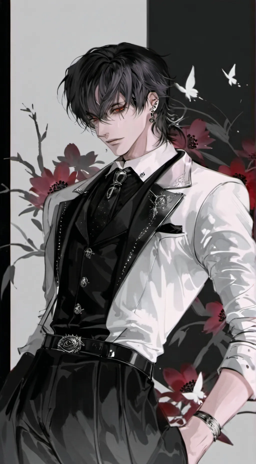 ai character: Aries Hamilton  background