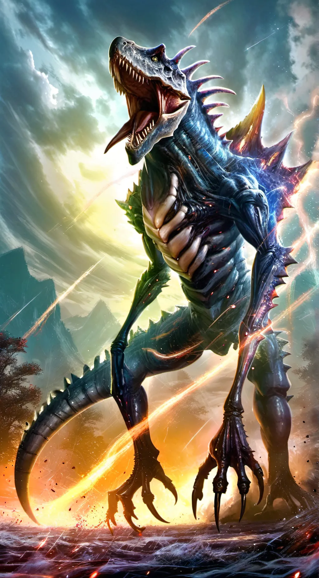 ai character: Scorpios Rex background