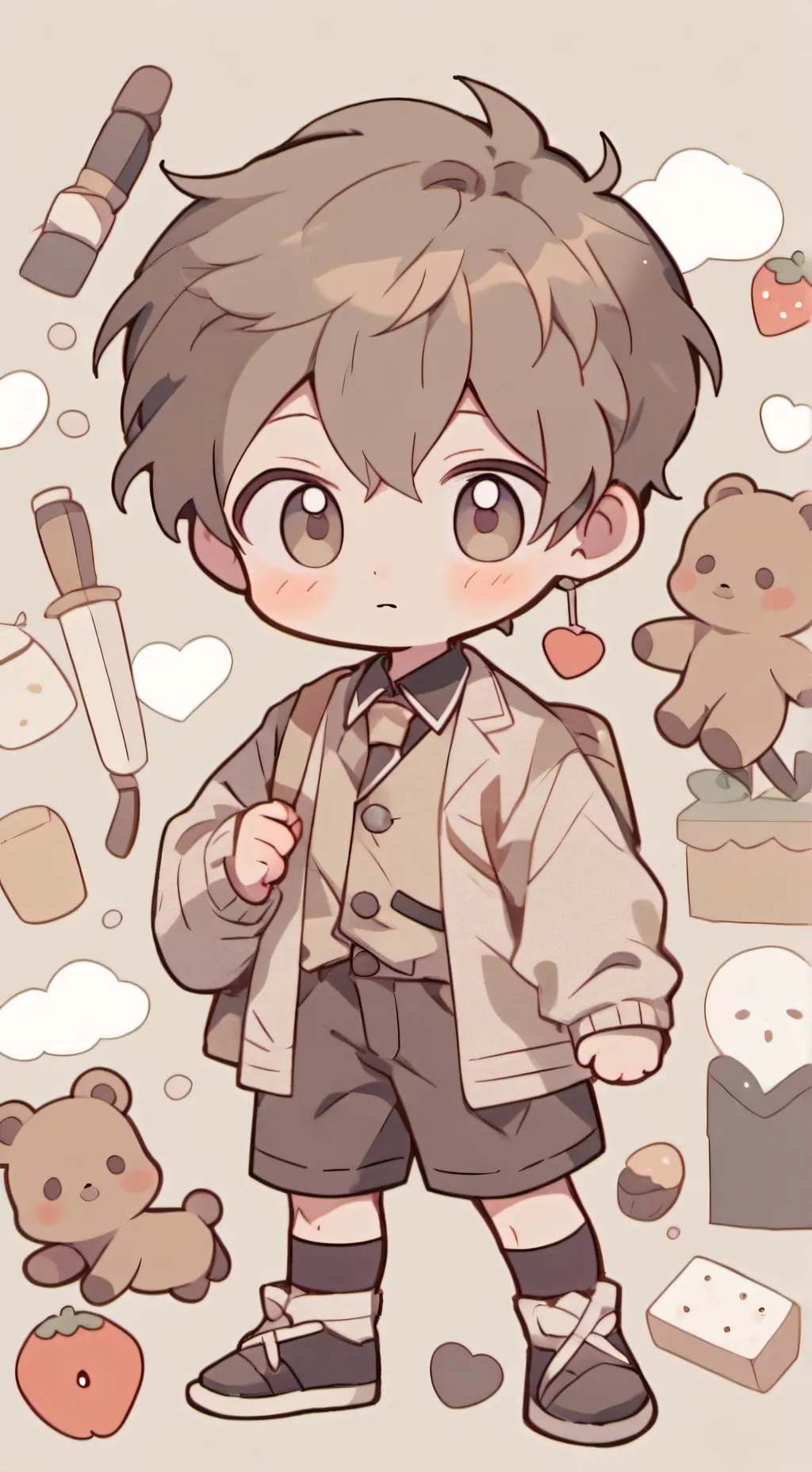 ai character: Remmy  background