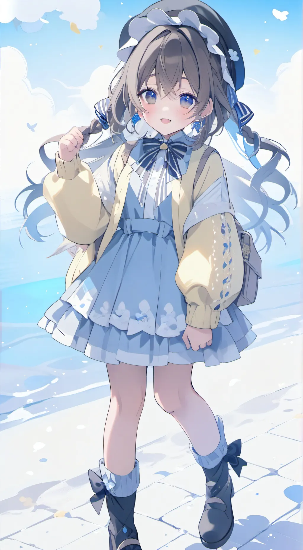 ai character: Nicole Adams  background