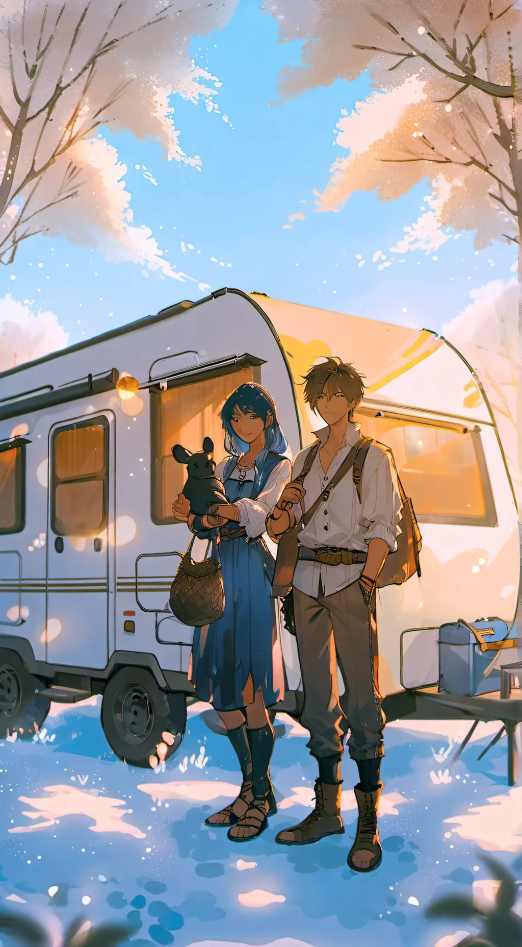 ai character: RV SQAUD background