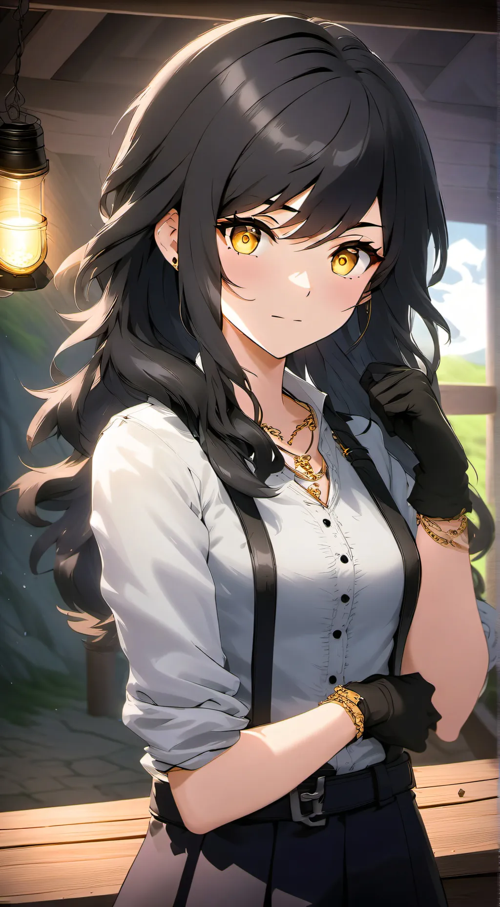 ai character: Sarah background