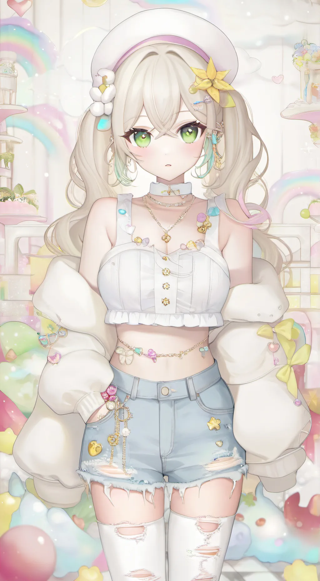 ai character: Mha background