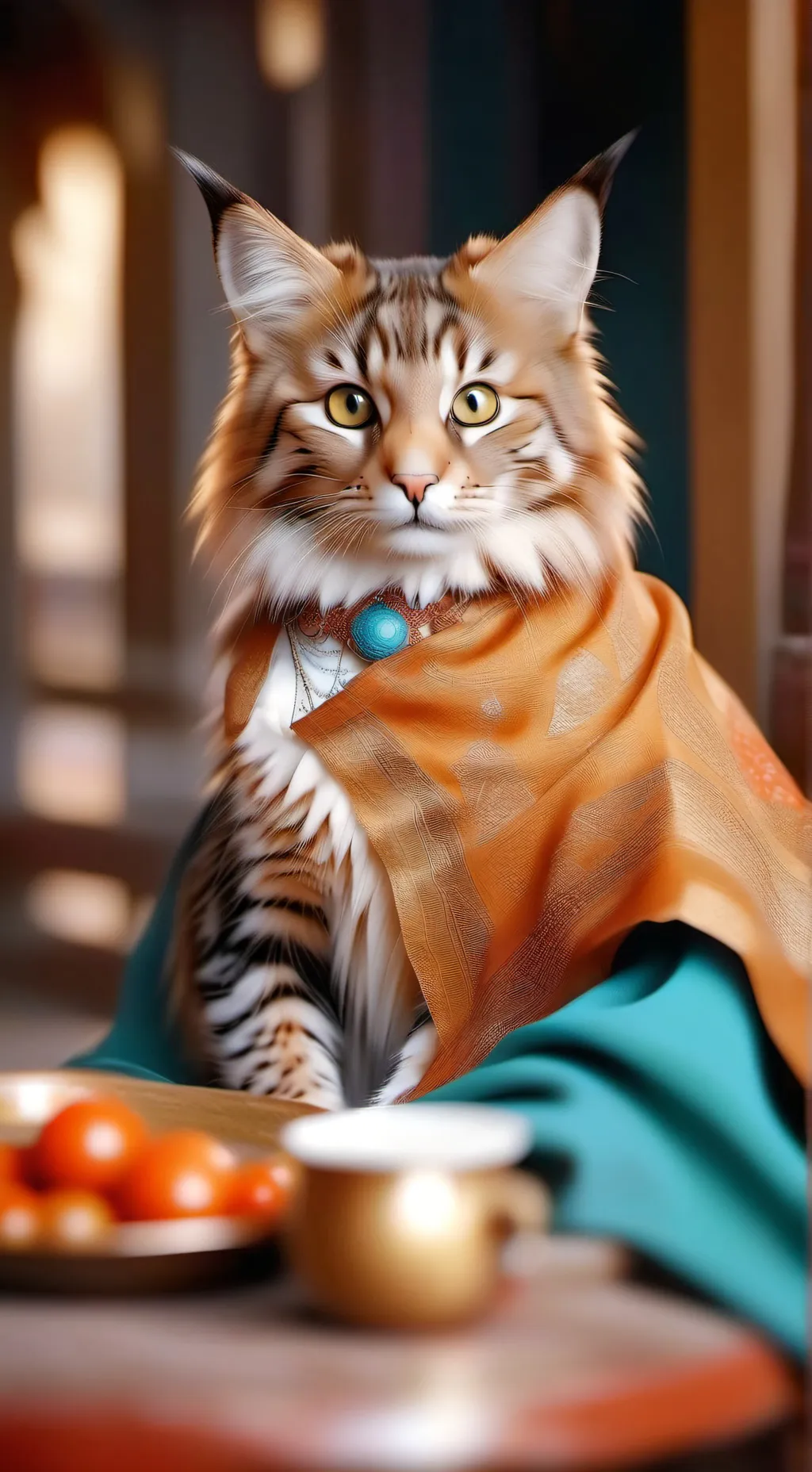 ai character: Miyavcı kedi background