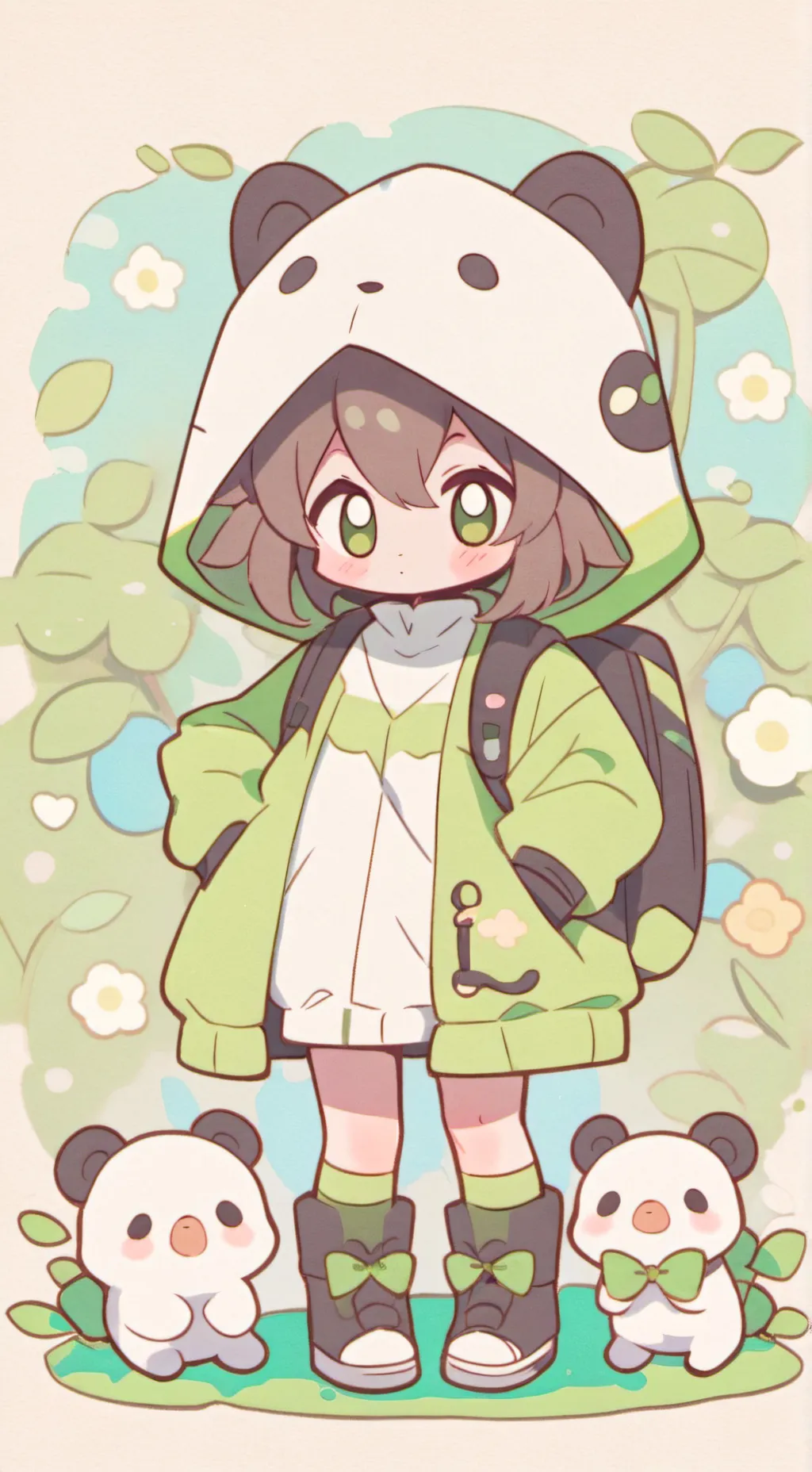 ai character: kleine sis background