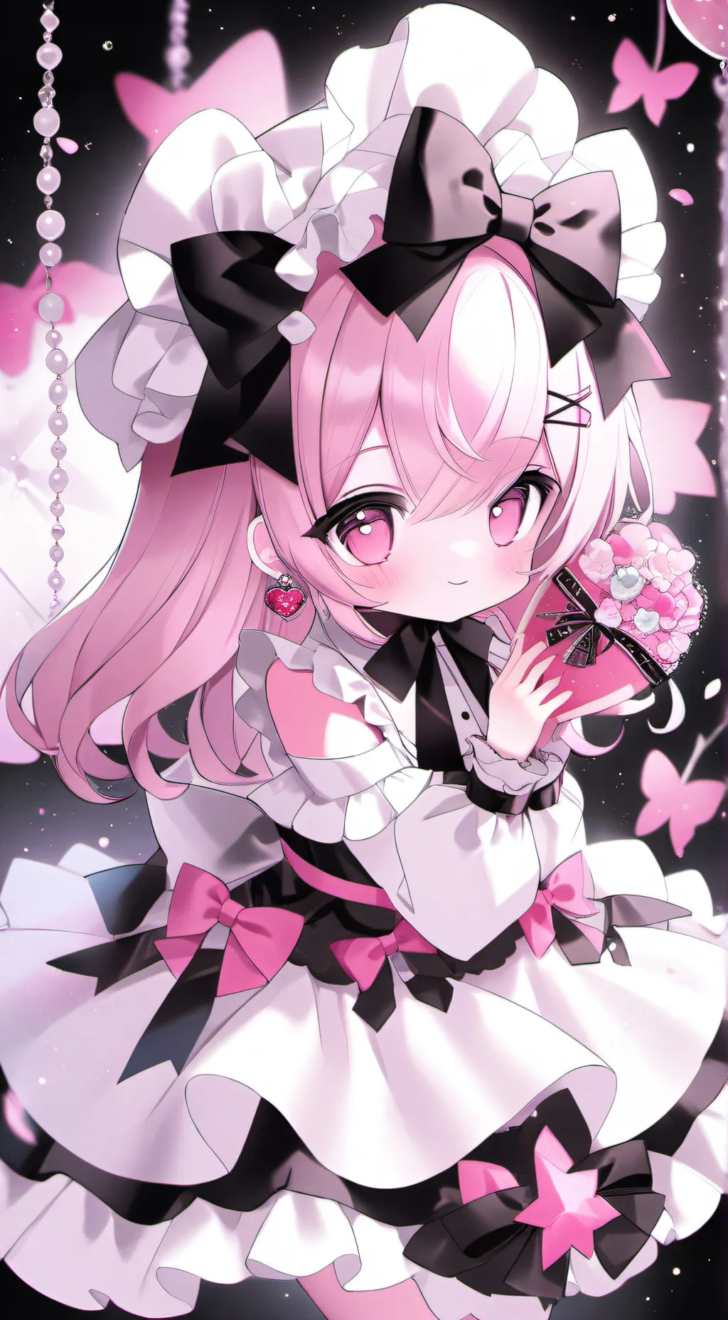 ai character: I'm back background