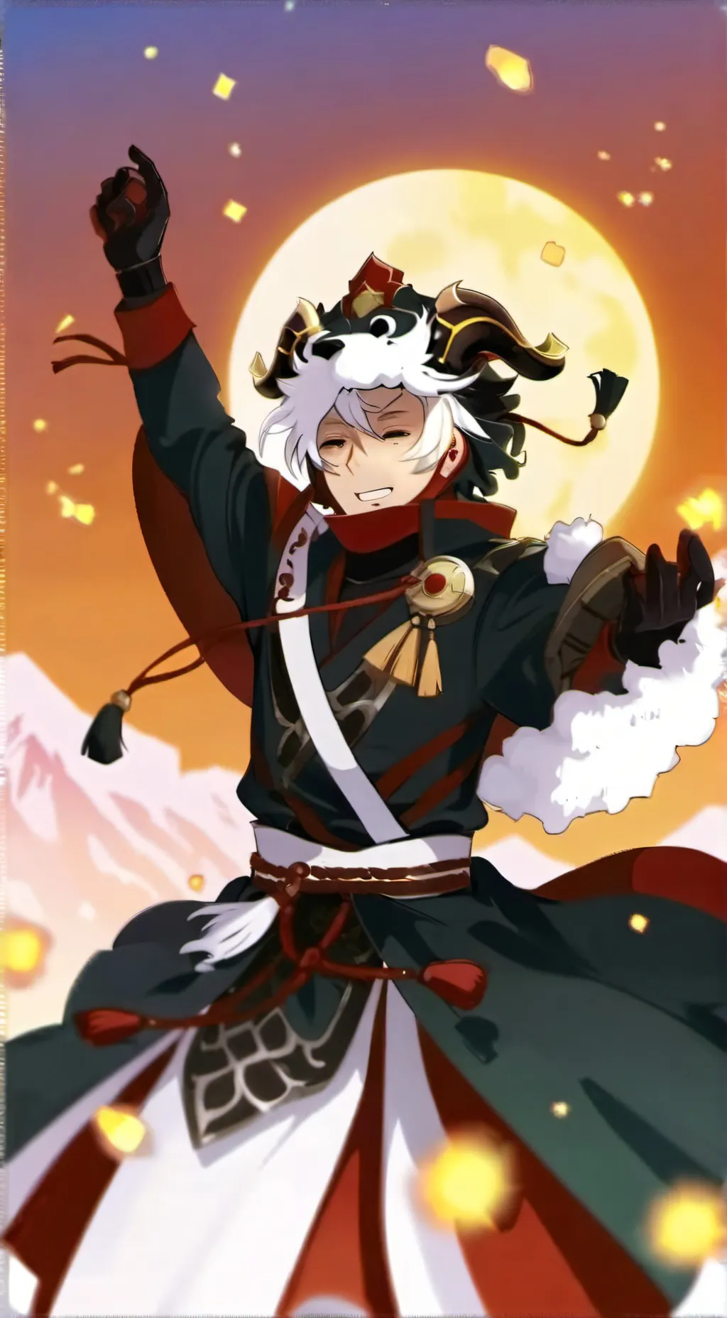 ai character: striker background