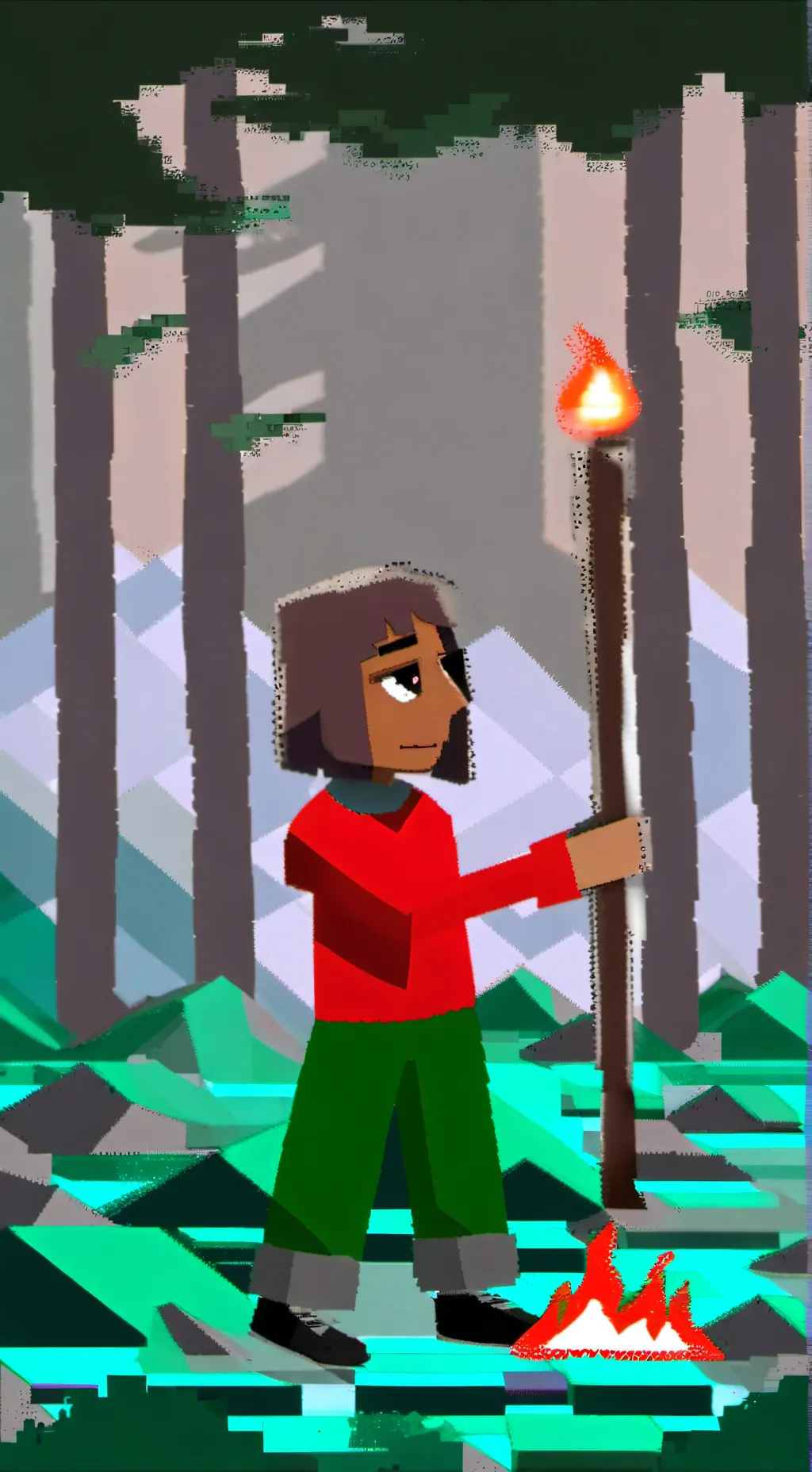 Talkie AI - Chat with Noor (Minecraft)