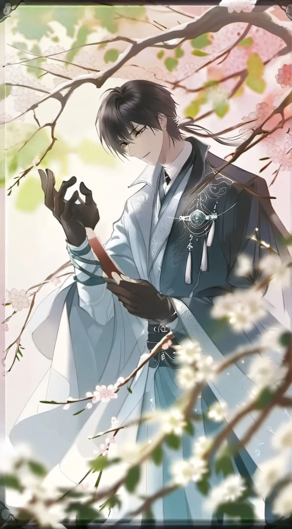 ai character: сарукари  background