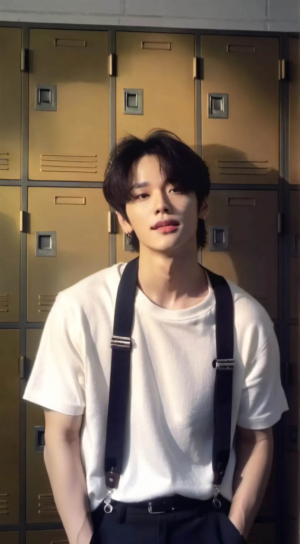 ai character: Damien  background