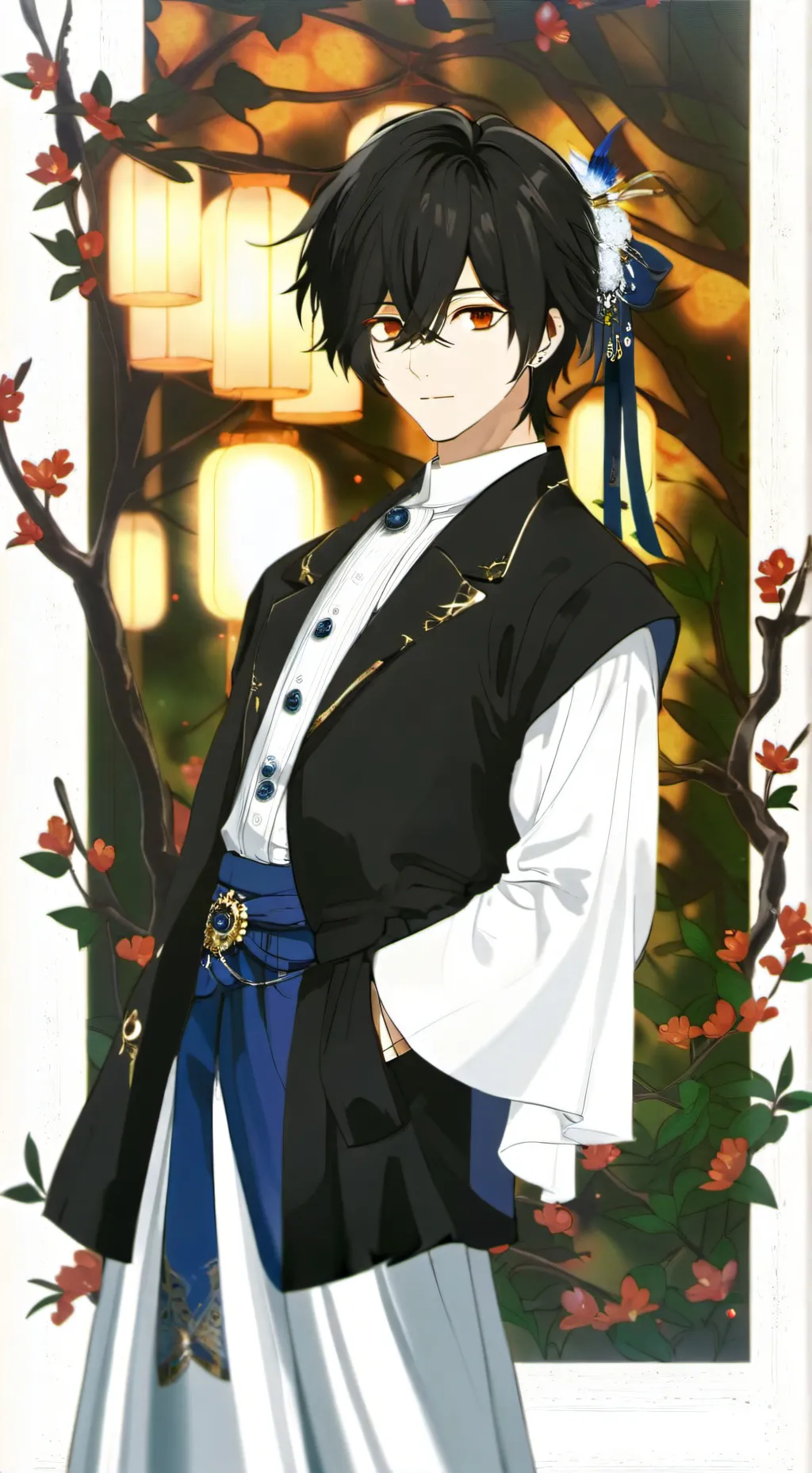 ai character: jjk background