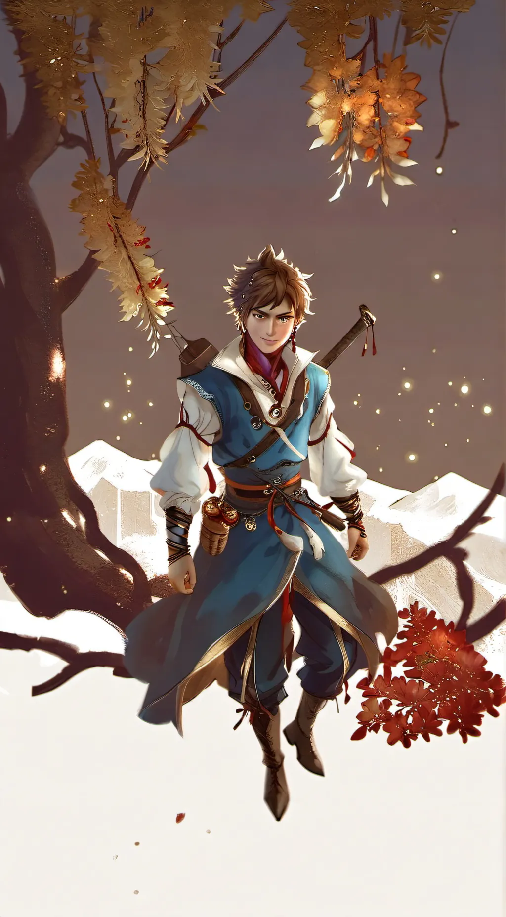 ai character: Беззубик  background