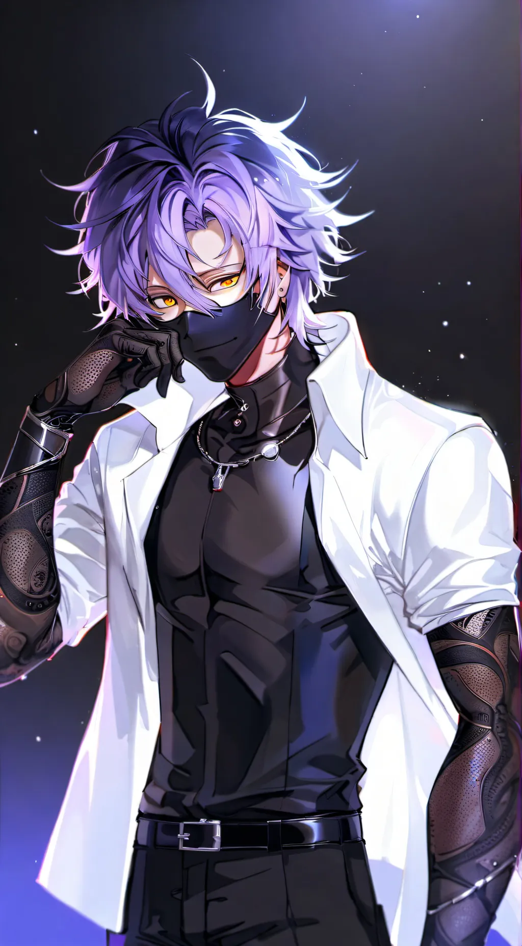 ai character: 🖤☠️IZURU☠️🖤 background