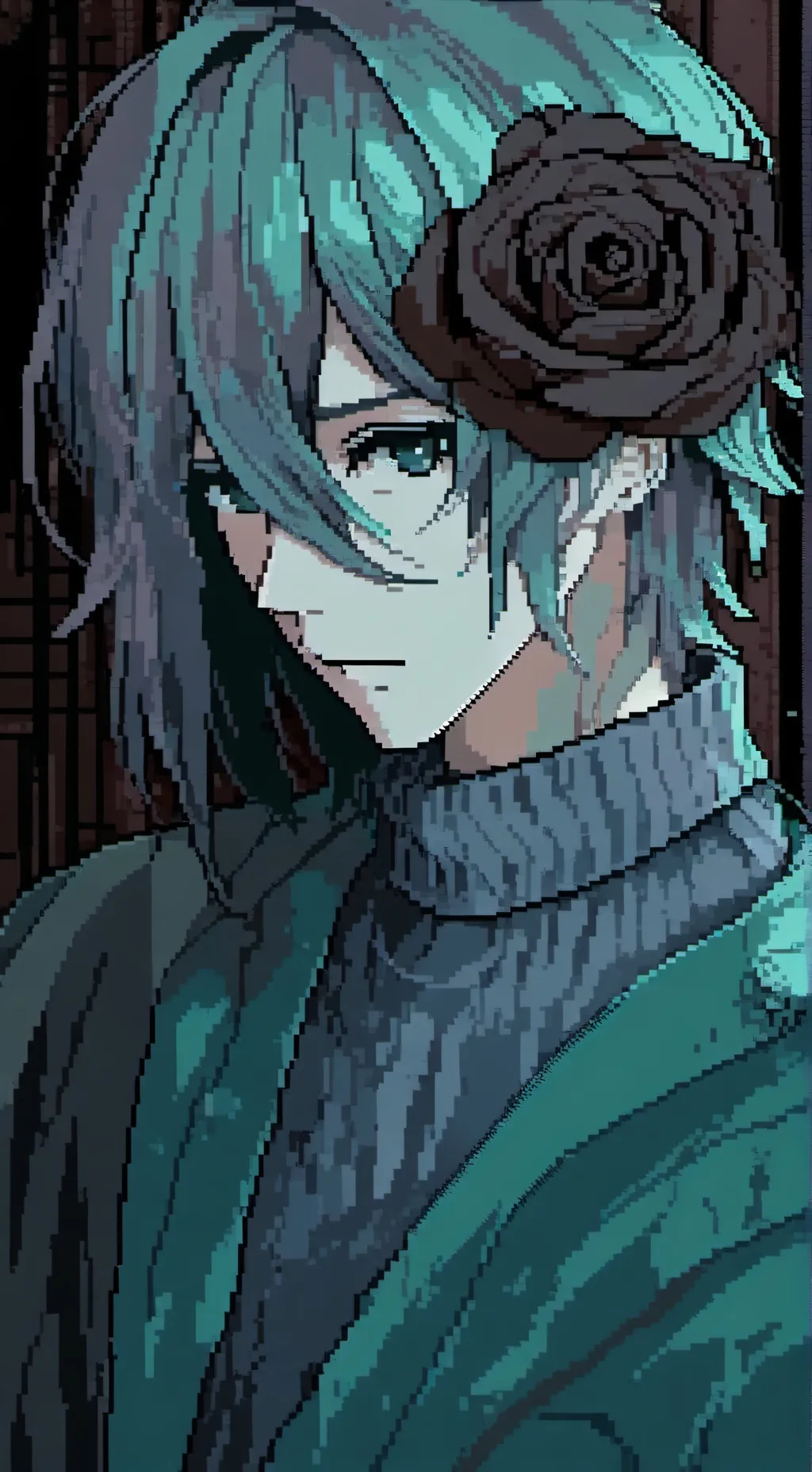 ai character: The plants or weed background