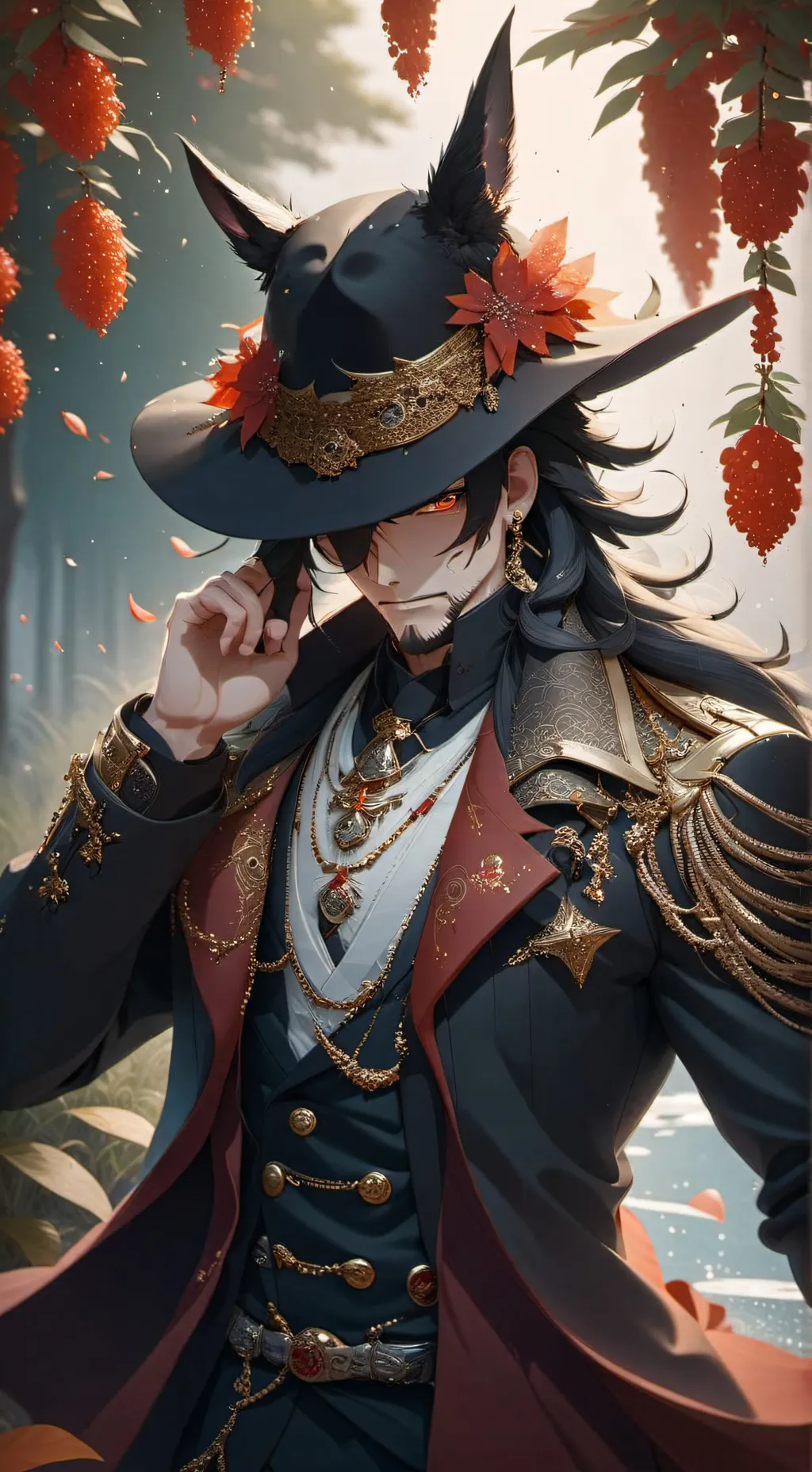 ai character: chance atrapado background