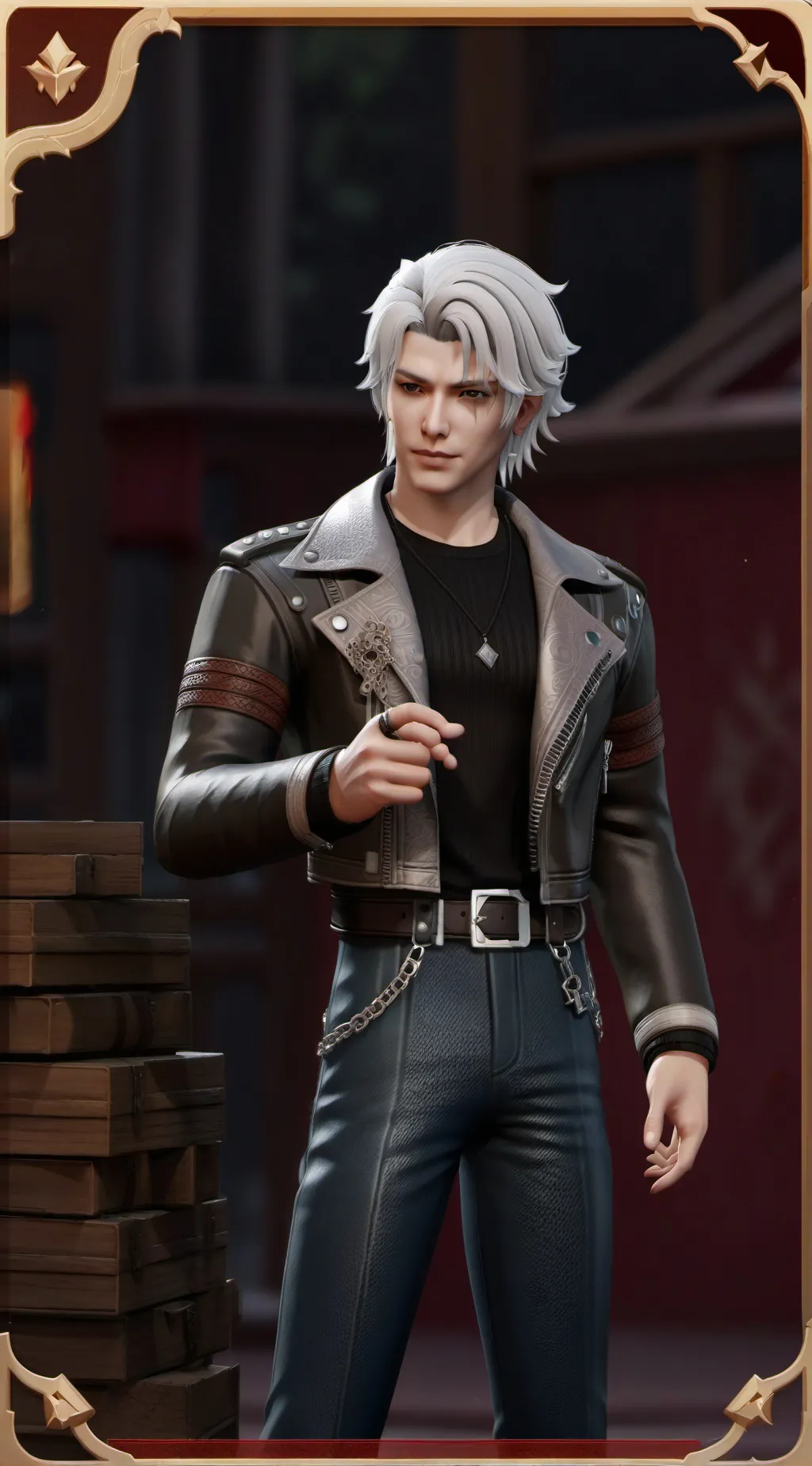 ai character: <~𝓚yle~> background